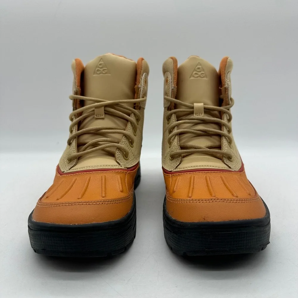 Nike 524872-201 Youth Size 5Y Wheat Orange Woodside 2 High ACG Boots Duck Boot